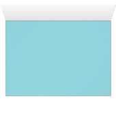 Black and teal Moroccan style geometric pattern Cards (Inside Horizontal (Bottom))