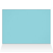 Black and teal Moroccan style geometric pattern Cards (Inside Horizontal (Top))