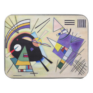 Black and Violet - Kandinsky Jigsaw Puzzle