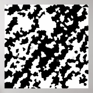 Black And White Abstract Camouflage Download And Poster