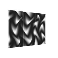 Black and White Abstract Gallery Print Gallery Wrapped Canvas