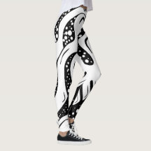 Black and White Abstract Swirl