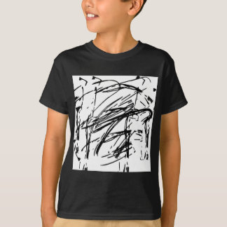 Black and white abstract T-Shirt
