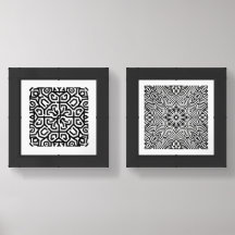 Black and White Abstract