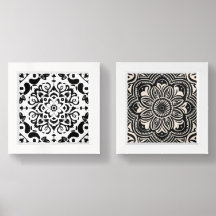 Black and White Abstract