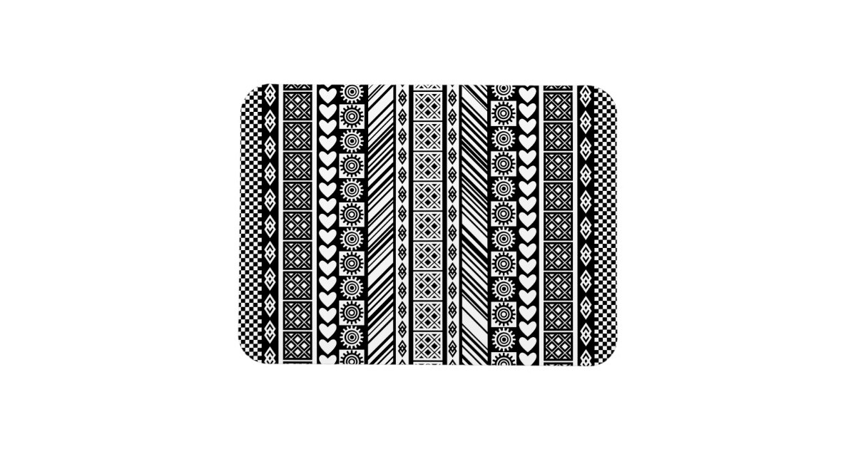 Black And White Adinkra Symbol Kente Cloth Pattern Magnet Zazzle Com It is associated with the akan people of west africa and each color has a certain meaning. zazzle