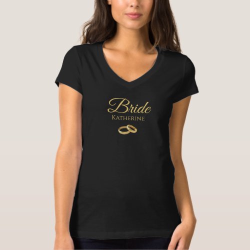 Black and White Affair_Bride Casual Wear_ T_Shirt