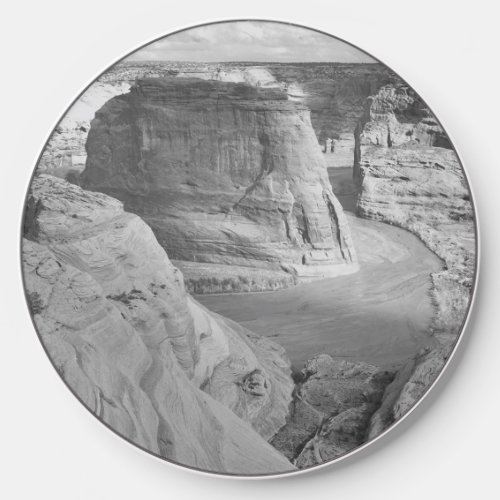 Black and White Ansel Adams Canyon Photograph Wireless Charger