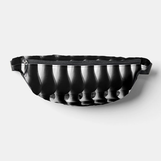 Black and White Architecture  Fanny Pack (Lay Down)
