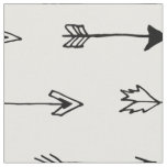 Black and white arrows. Modern scandinavian Fabric