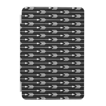 Black And White Arrows Pattern Ipad Mini Cover by heartlockedcases at Zazzle