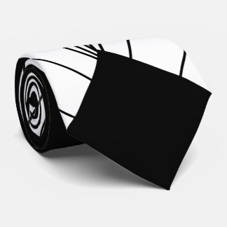 Black And White Art Deco Design Neck Tie