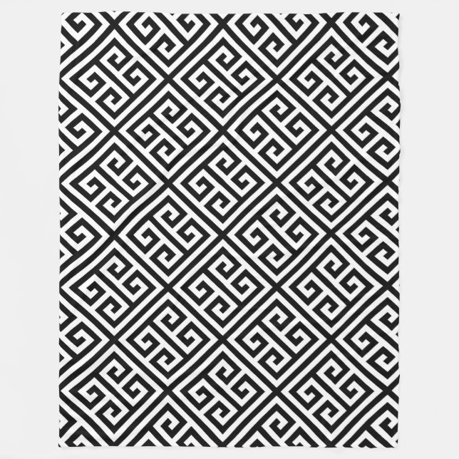 Black and white bachelor fleece blanket (Front)