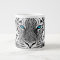 Black And White Blue Eyes Tiger design