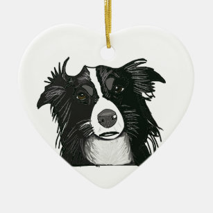 Border Collie Ornaments Keepsake Ornaments Zazzle