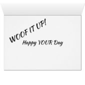 BLACK AND WHITE BOSTON TERRIER CARDS (Inside Horizontal (Bottom))