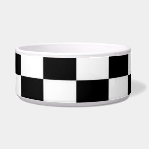 Black and white bowl