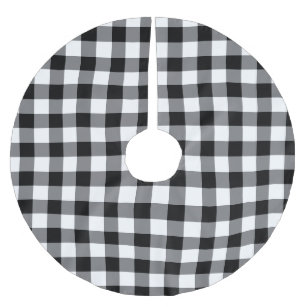 black mini tree skirt