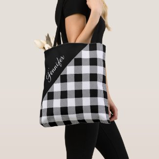 Black And White Buffalo Plaid Check Pattern Name 