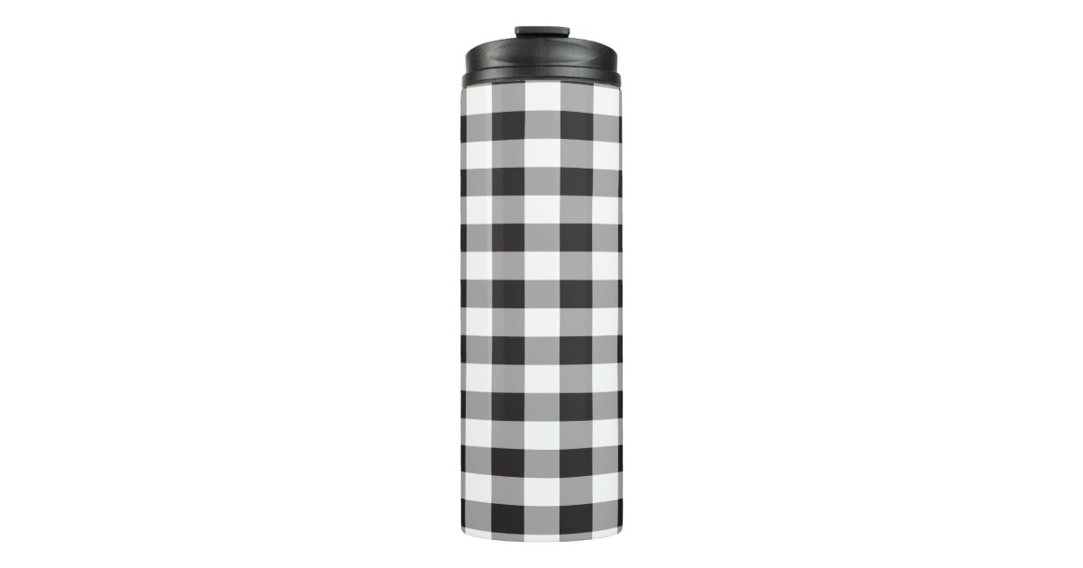 24 oz Multi-Color Chilly Tumbler Abstract Plaid