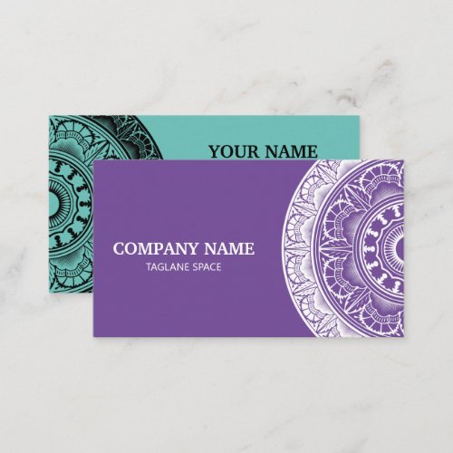 Black and White Business Card