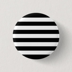 black and white button