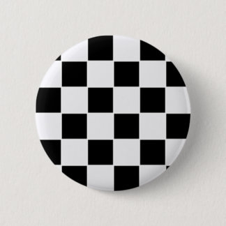 Black and white button