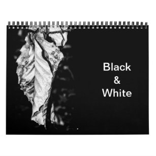 Black. and White Calendar
