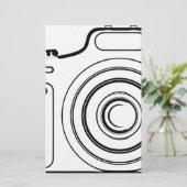 Black and white camera (Standing Front)
