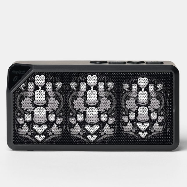 Black and White Candles  Bluetooth Speaker (Creator Uploaded)