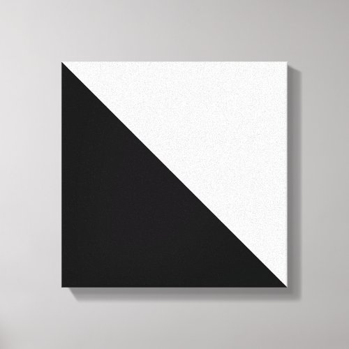 Black and White Canvas Print