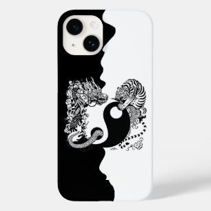 Black and White Case-Mate iPhone 14 Case