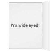 Black and White Cat Card (Inside (Left))