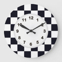 Black and White Checker Pattern