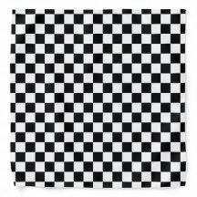 Black and White Checkerboard
