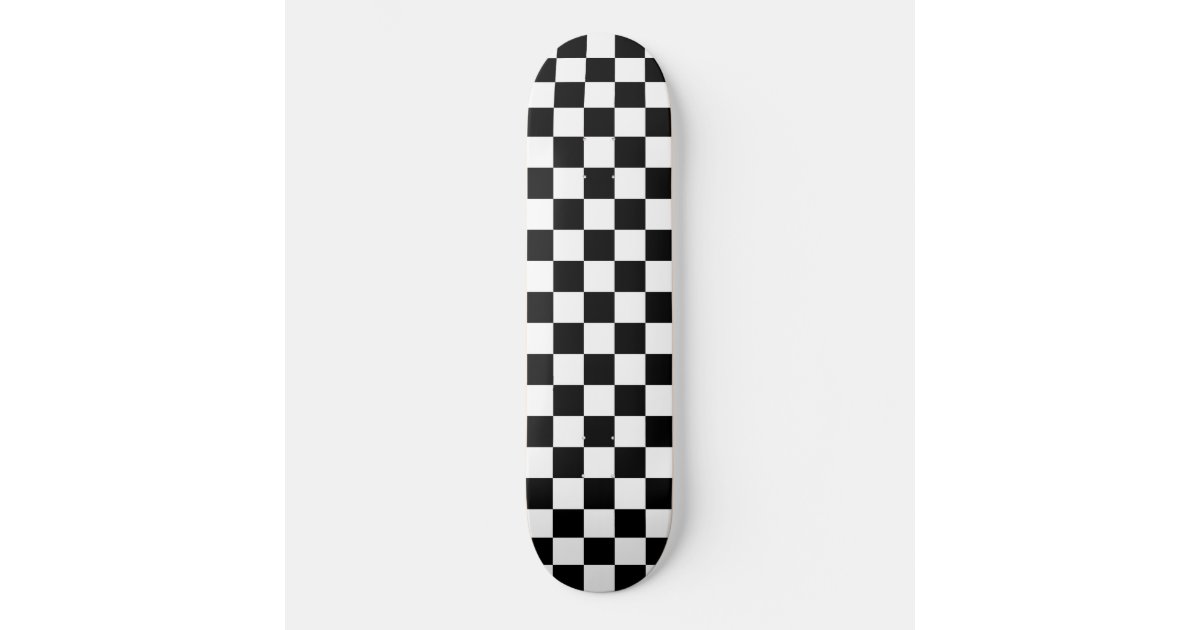and White Skateboard | Zazzle