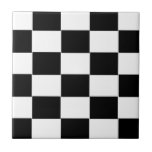Black and White checkerboard Tile