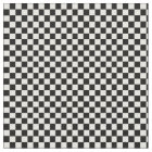 Black and white checkered pattern.