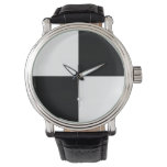 Black And White Checkered Watch at Zazzle