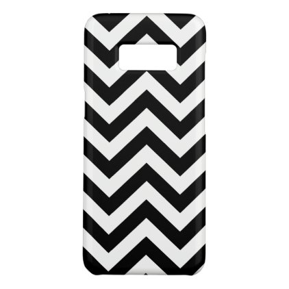 Black And White Chevron Pattern Case-Mate Samsung Galaxy S8 Case