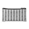 Black and White Chevron Pattern, Like Knitting.