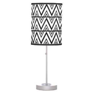 Black and White Chevron Pattern