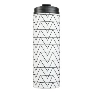 Black and White Chevron Stripe Pattern