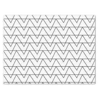 Black and White Chevron Stripe Pattern