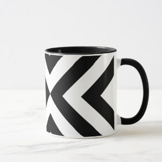Black and White Chevrons Mug