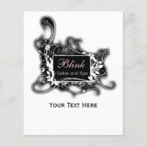 black and white Chic Business Flyers