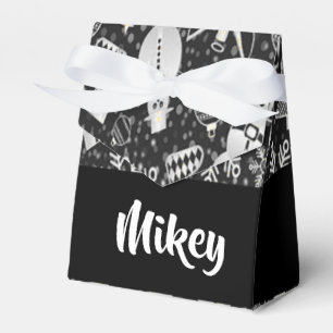Black and white Christmas characters Favor Boxes