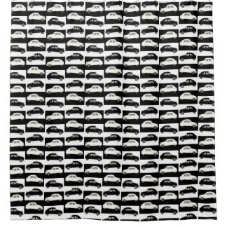 Black And White Citroen 2CV Shower Curtain