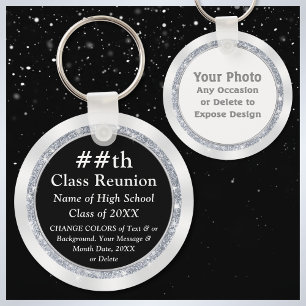 Black and White, Class Reunion Gift Bag Ideas, Keychain