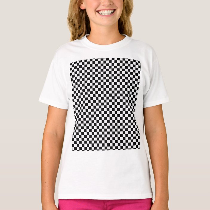 t shirt checkerboard